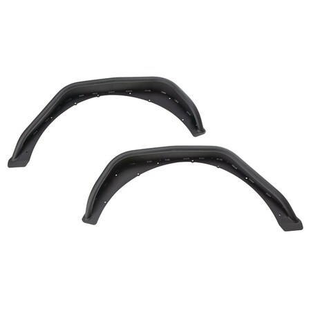 Rugged Ridge HD STEEL TUBE FENDERS, REAR PAIR, BLK; 18-19 JL 11615.72